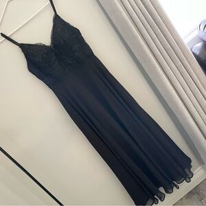 Azazie Sonya Flowy V-Neck Lace Dress | Black Bridesmaid Dress | Prom | F…